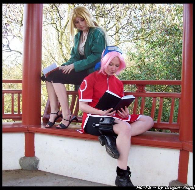 Sakura and Tsunade CoZplay